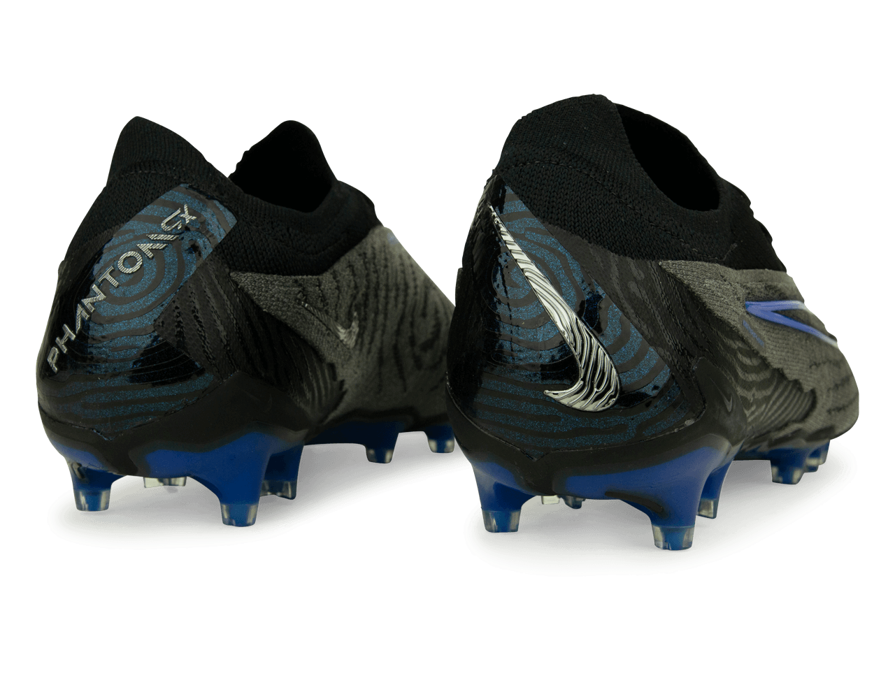 Nike Men's Phantom GX Elite FG Black/Blue - Image 4