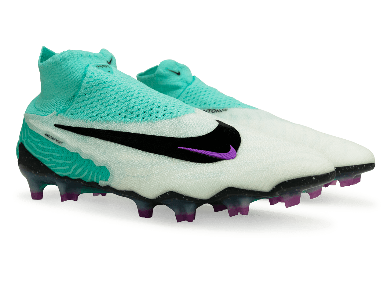 Nike Men's Phantom GX Elite DF FG Turquoise/Black/Purple - Image 3