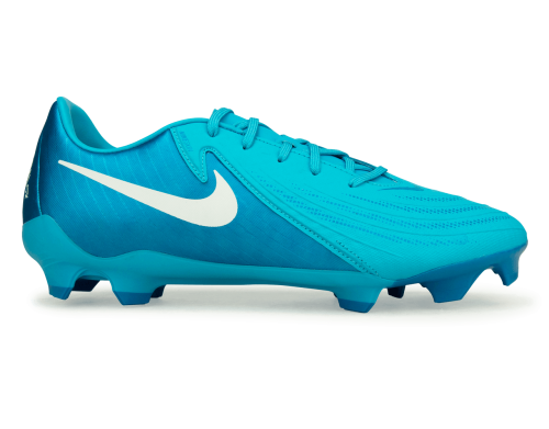 Nike Men's Phantom GX II Academy FG/MG Blue Fury/White