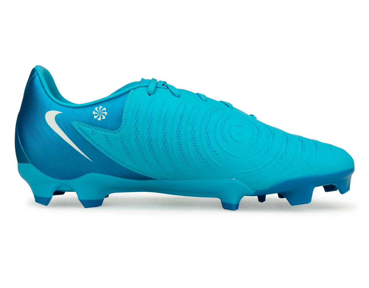 Nike Men's Phantom GX II Academy FG/MG Blue Fury/White - Image 2