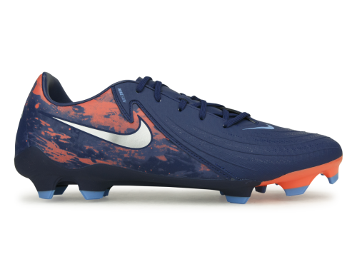 Nike Men's Erling Haaland Phantom GX II Academy FG/MG Blue Void/Chrome