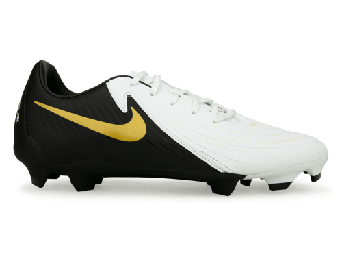 Nike Men's Phantom GX II Academy FG/MG White/Black/Gold