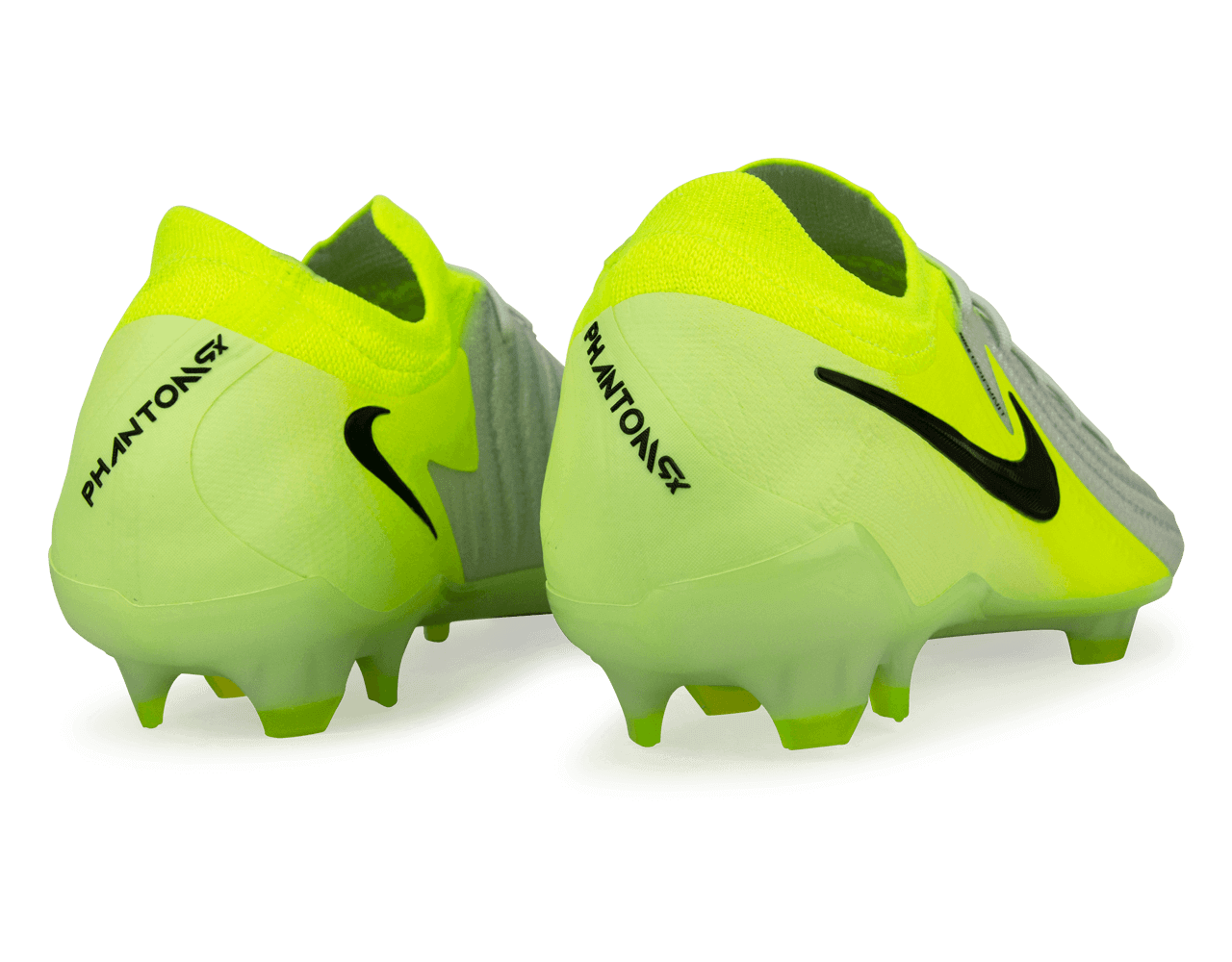Nike Men's Phantom GX II Elite FG Silver/Black/Volt - Image 4