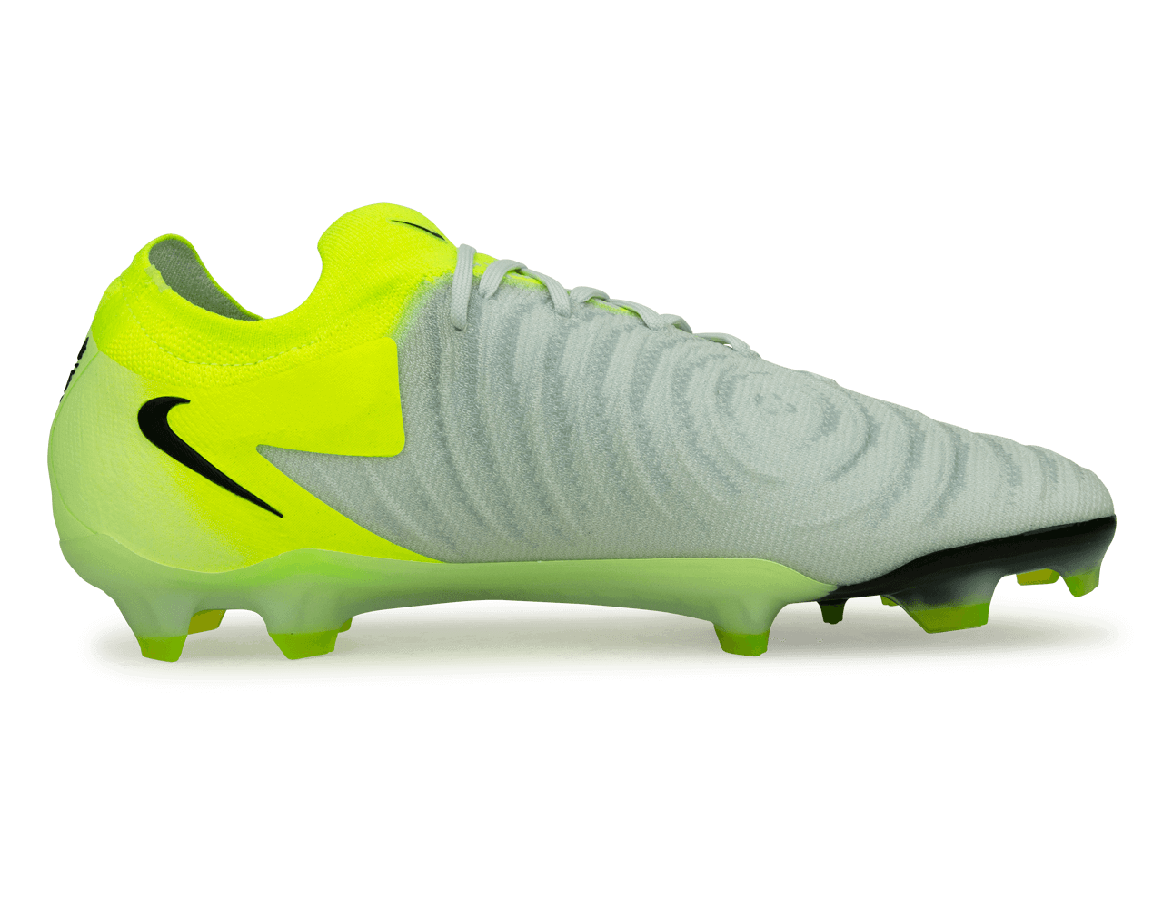 Nike Men's Phantom GX II Elite FG Silver/Black/Volt - Image 2