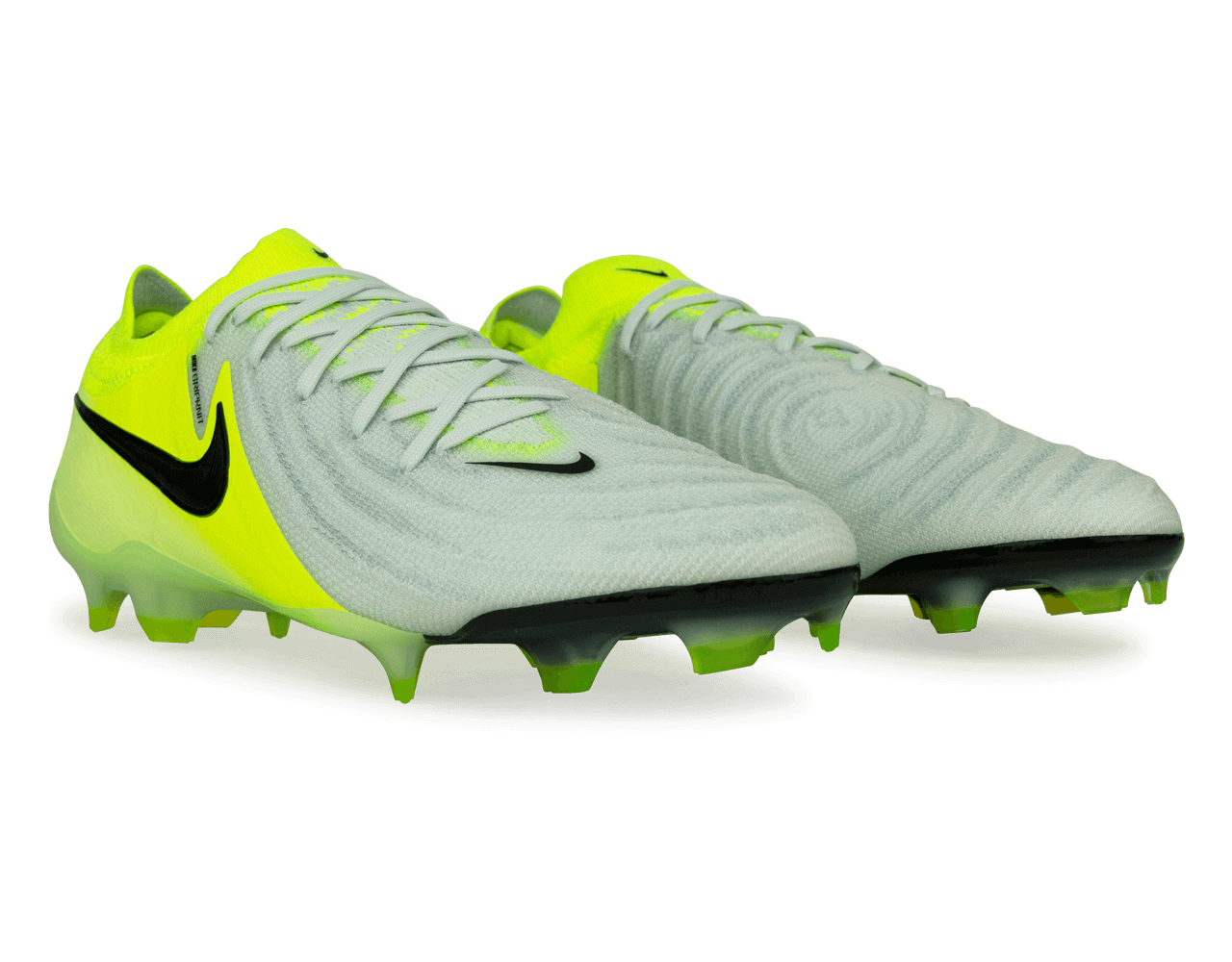 Nike Men's Phantom GX II Elite FG Silver/Black/Volt - Image 3