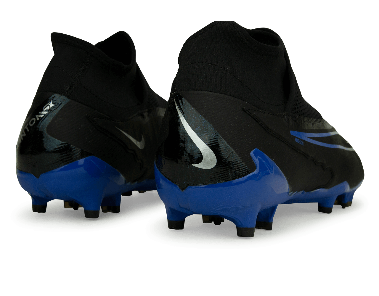 Nike Men's Phantom GX Pro DF FG Black/Blue - Image 4