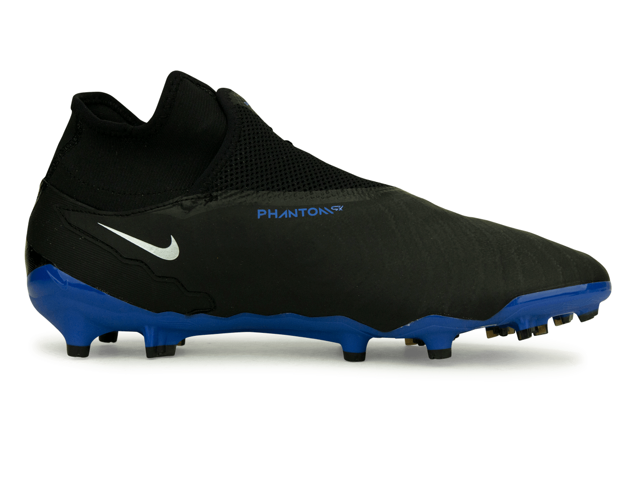 Nike Men's Phantom GX Pro DF FG Black/Blue - Image 2