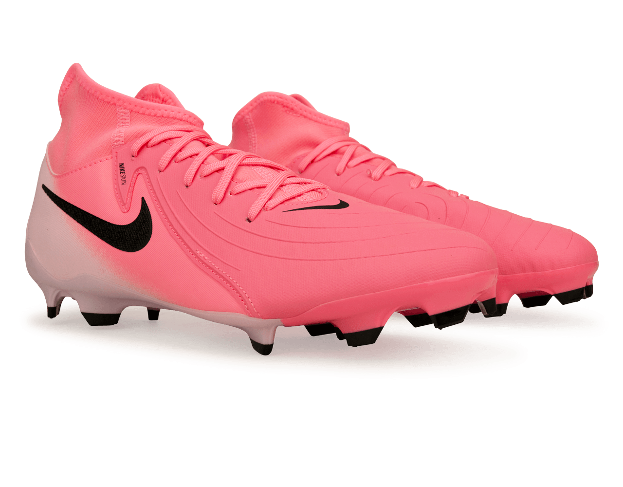 Nike Men's Phantom Luna II Academy FG/MG Sunset Pulse/Black - Image 3