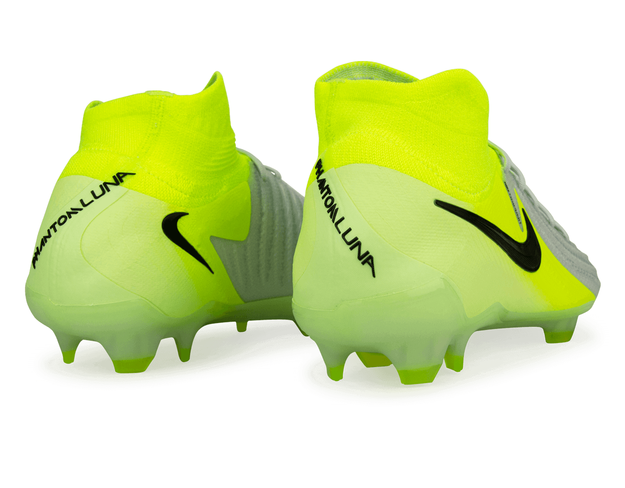 Nike Men's Phantom Luna II Elite FG Silver/Black/Volt - Image 4