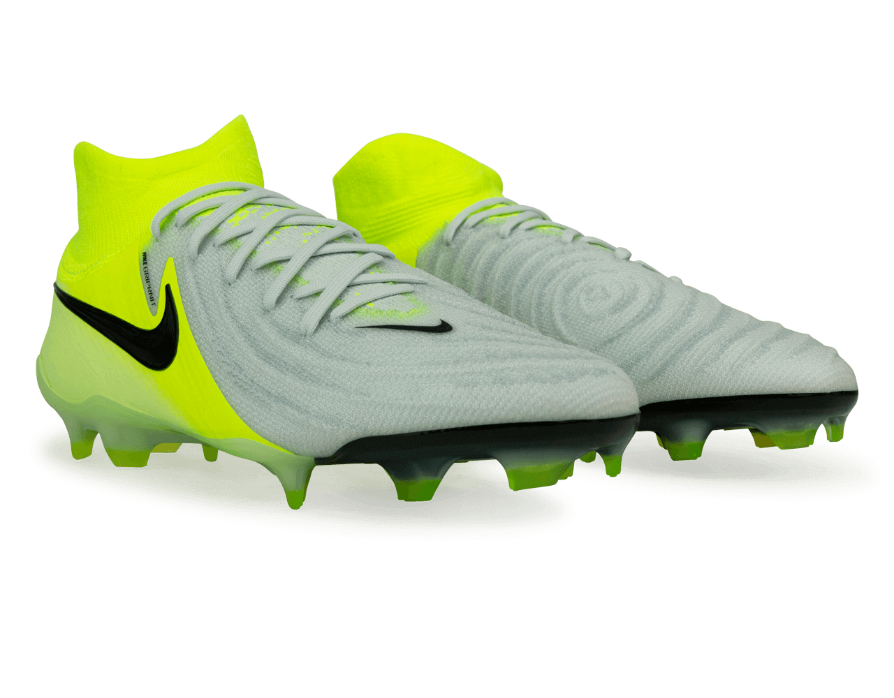 Nike Men's Phantom Luna II Elite FG Silver/Black/Volt - Image 3