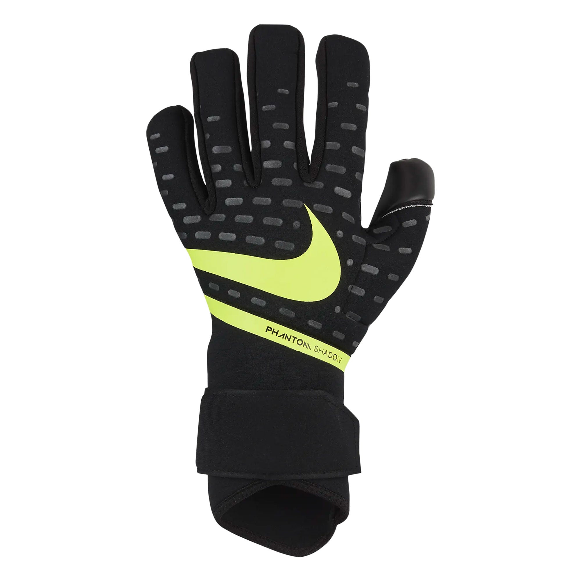 Nike Men's Phantom Shadow Goalkeeper Gloves Black/Volt - Image 2
