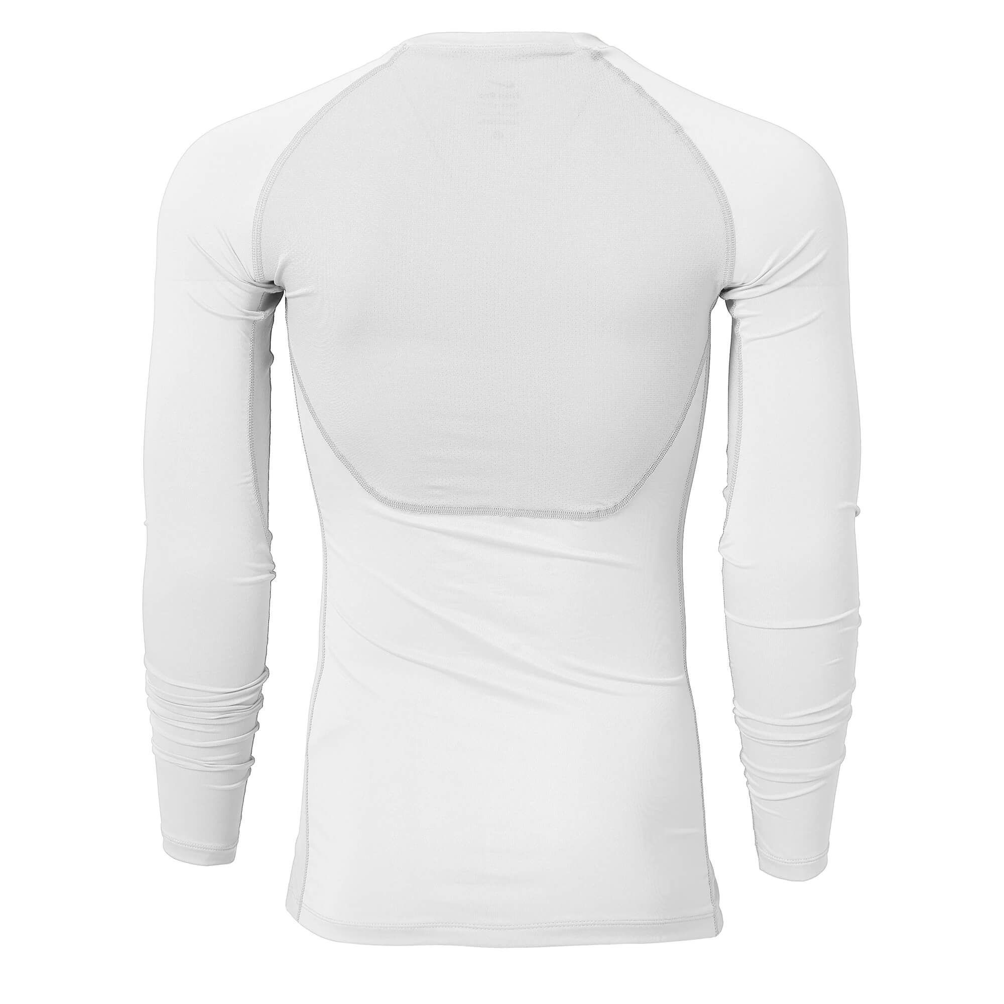 Nike Men's Pro Long Sleeve Top White - Image 2