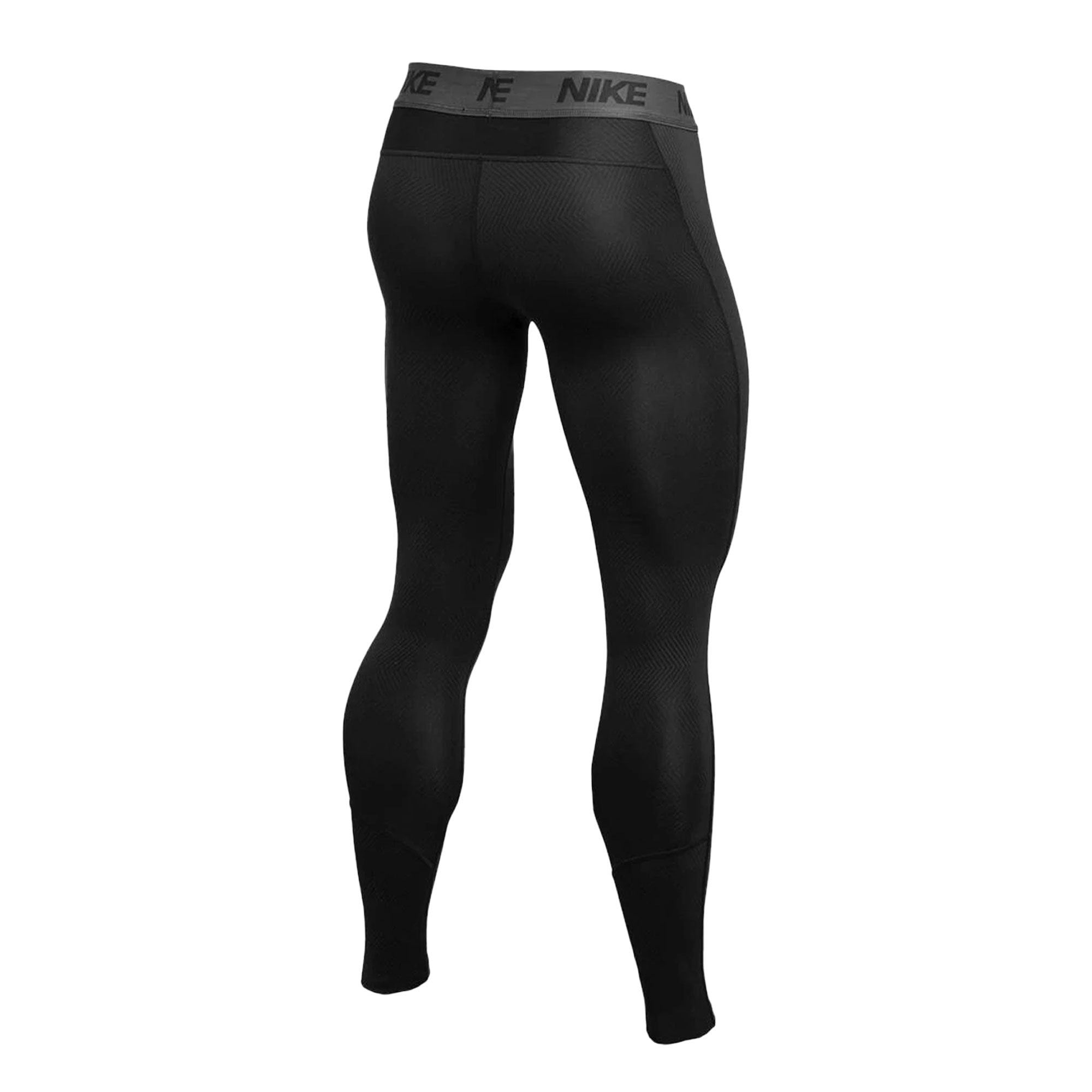 Nike Men's Pro Therma Training Tights Black/White - Image 2