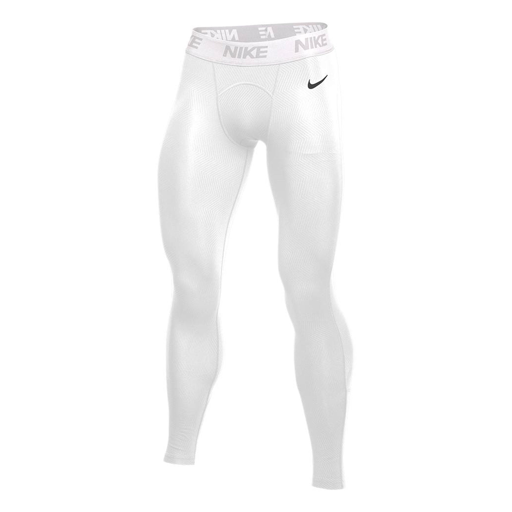 Nike Men's Pro Therma Training Tights White/Black