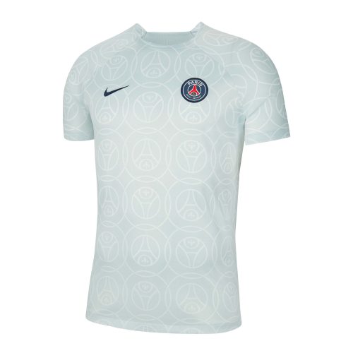 Nike Men's PSG 2022/23 Pre-Match Jersey Aura/Midnight Navy