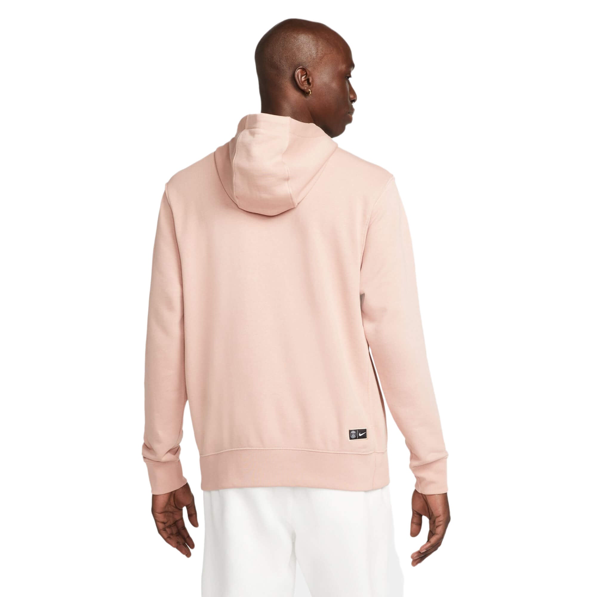 Nike Men's PSG Hoodie Rose Whisper/White - Image 2
