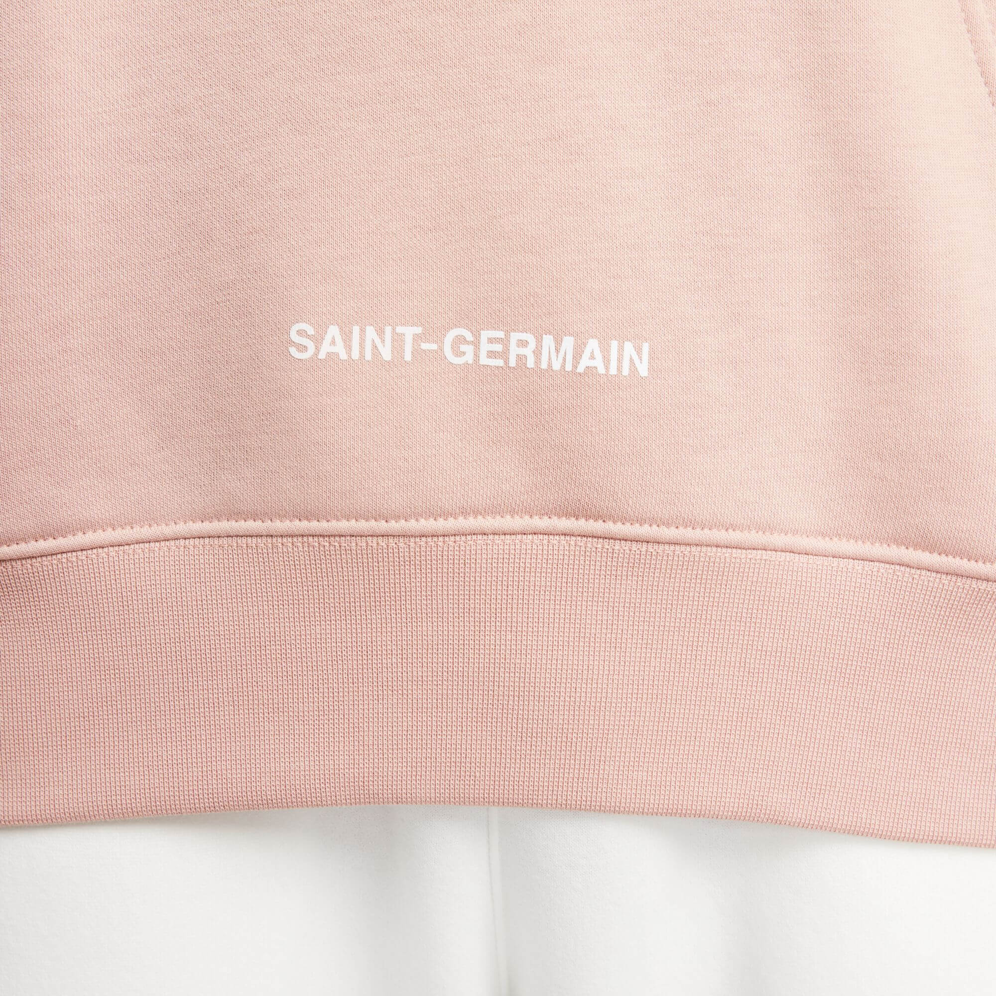 Nike Men's PSG Hoodie Rose Whisper/White - Image 5