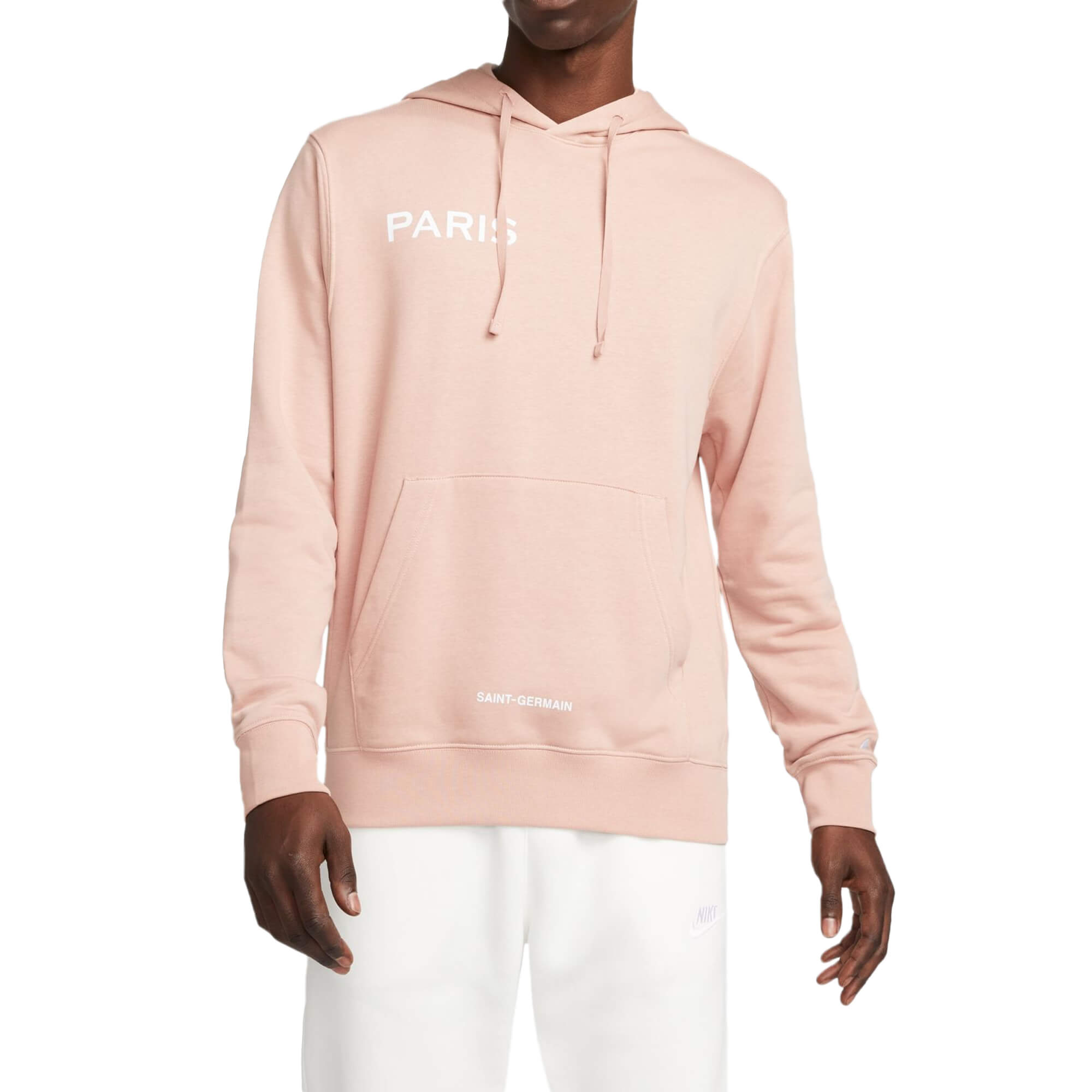 Nike Men's PSG Hoodie Rose Whisper/White