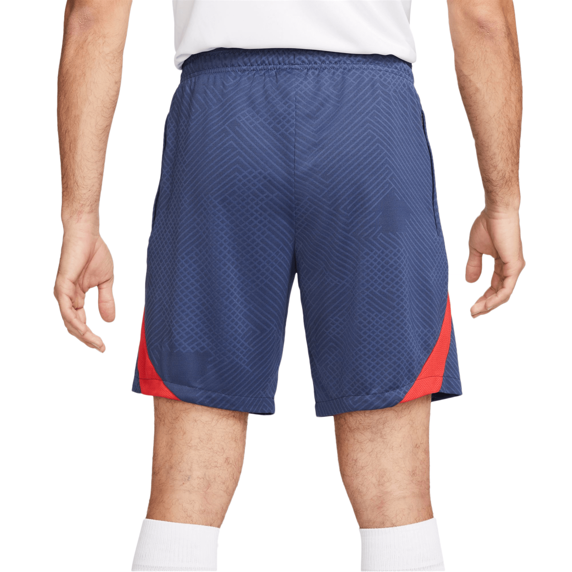 Nike Men's PSG 2022 Strike Shorts Navy/Red - Image 2