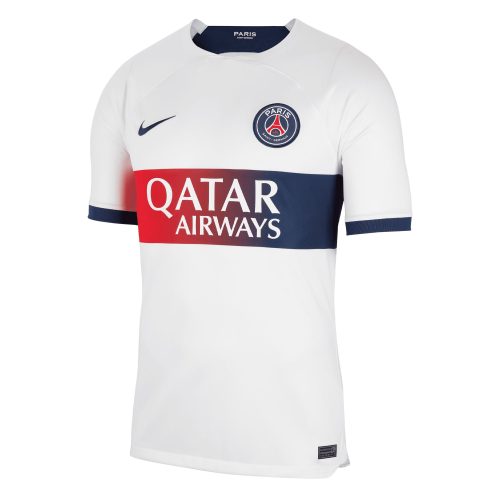 Nike Men's PSG 2023/24 Away Jersey White/Navy