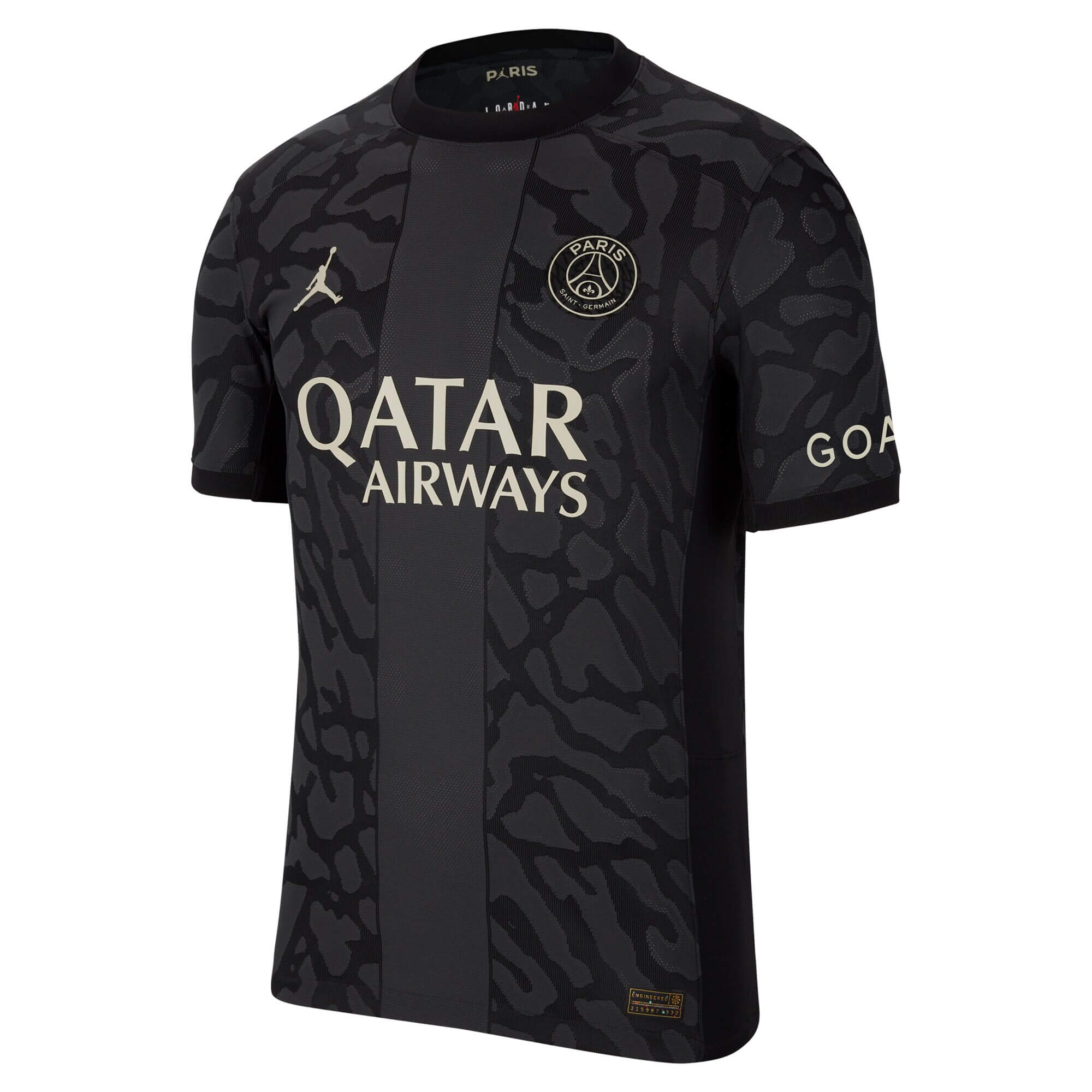 Nike Men's PSG 2023/24 Dri-FIT ADV Third Jersey w/ Mbappe #7 Printing - Image 2