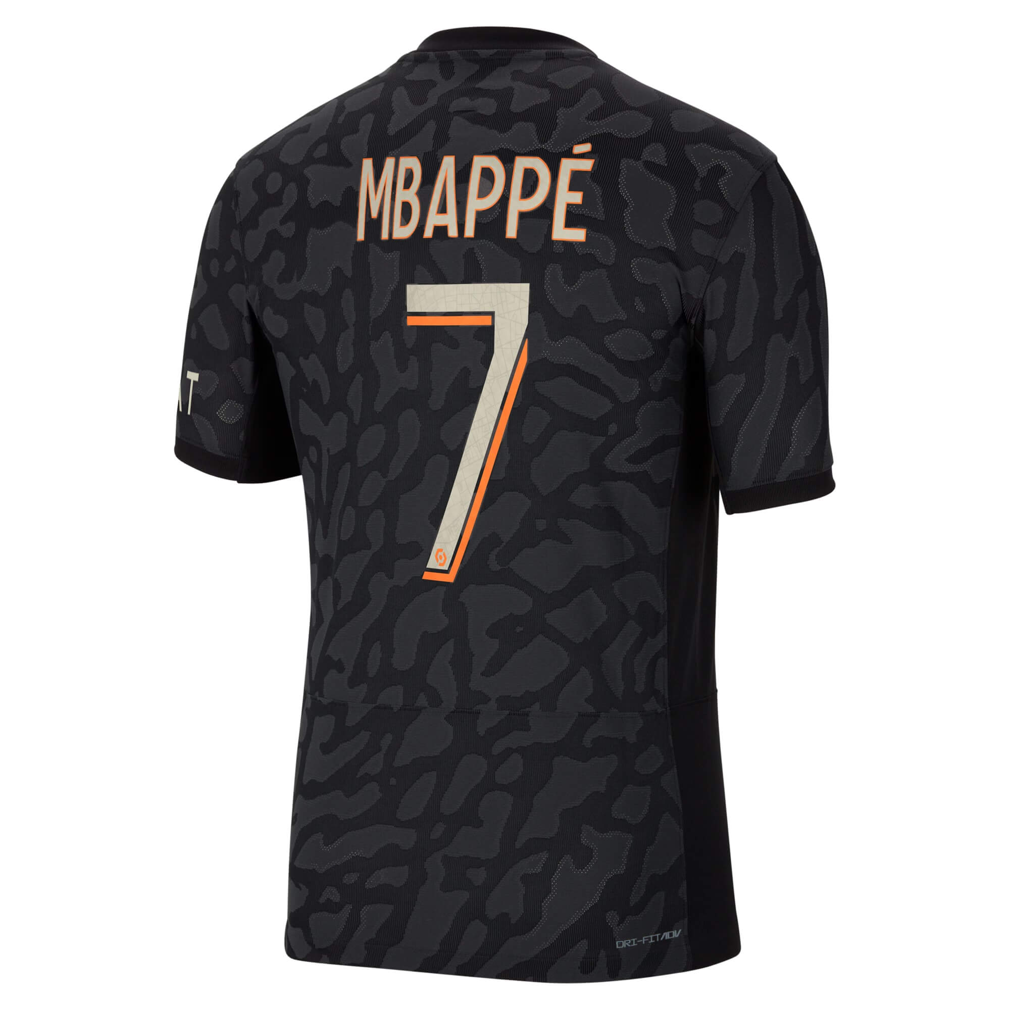 Nike Men's PSG 2023/24 Dri-FIT ADV Third Jersey w/ Mbappe #7 Printing - Image 3