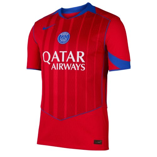 Nike Men's PSG 2025/26 Dri-FIT ADV Third Jersey Global Red/Hyper Royal