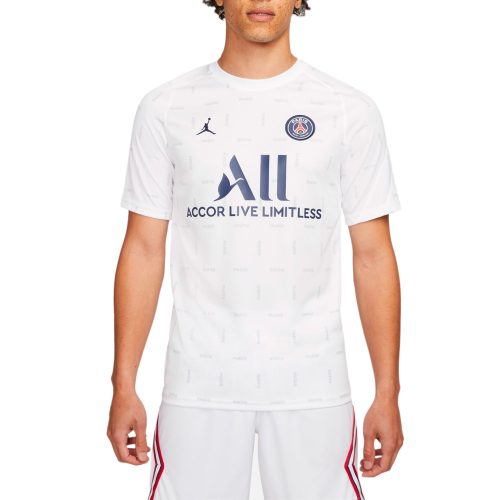Nike Men's PSG Fourth Pre-Match Training Jersey 2022 Grey/Navy