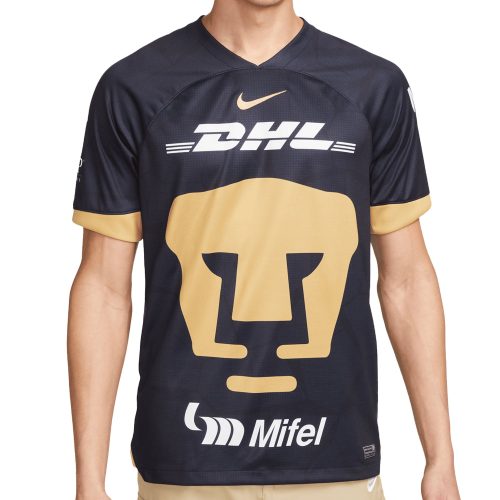 Nike Men's Pumas UNAM 2023/24 Away Jersey Obsidian/Gold