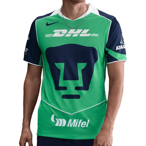 Nike Men's Pumas UNAM 2025/26 Third Jersey Green/White