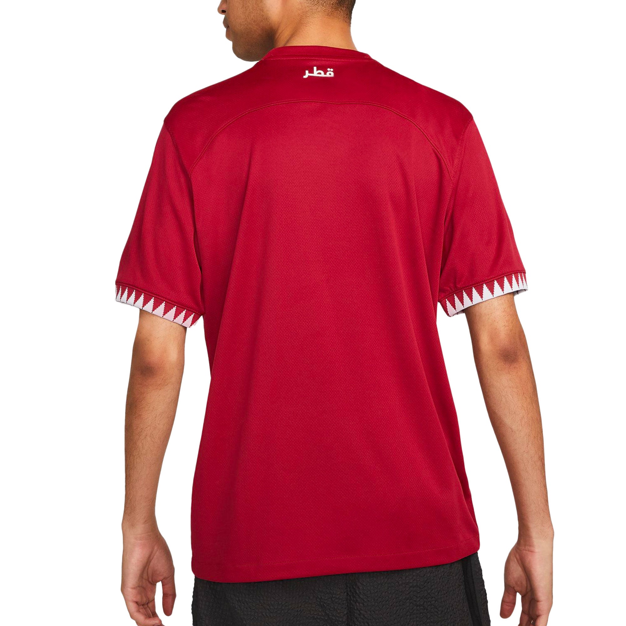 Nike Men's Qatar 2022/23 Home Jersey Desert Maroon/White - Image 2