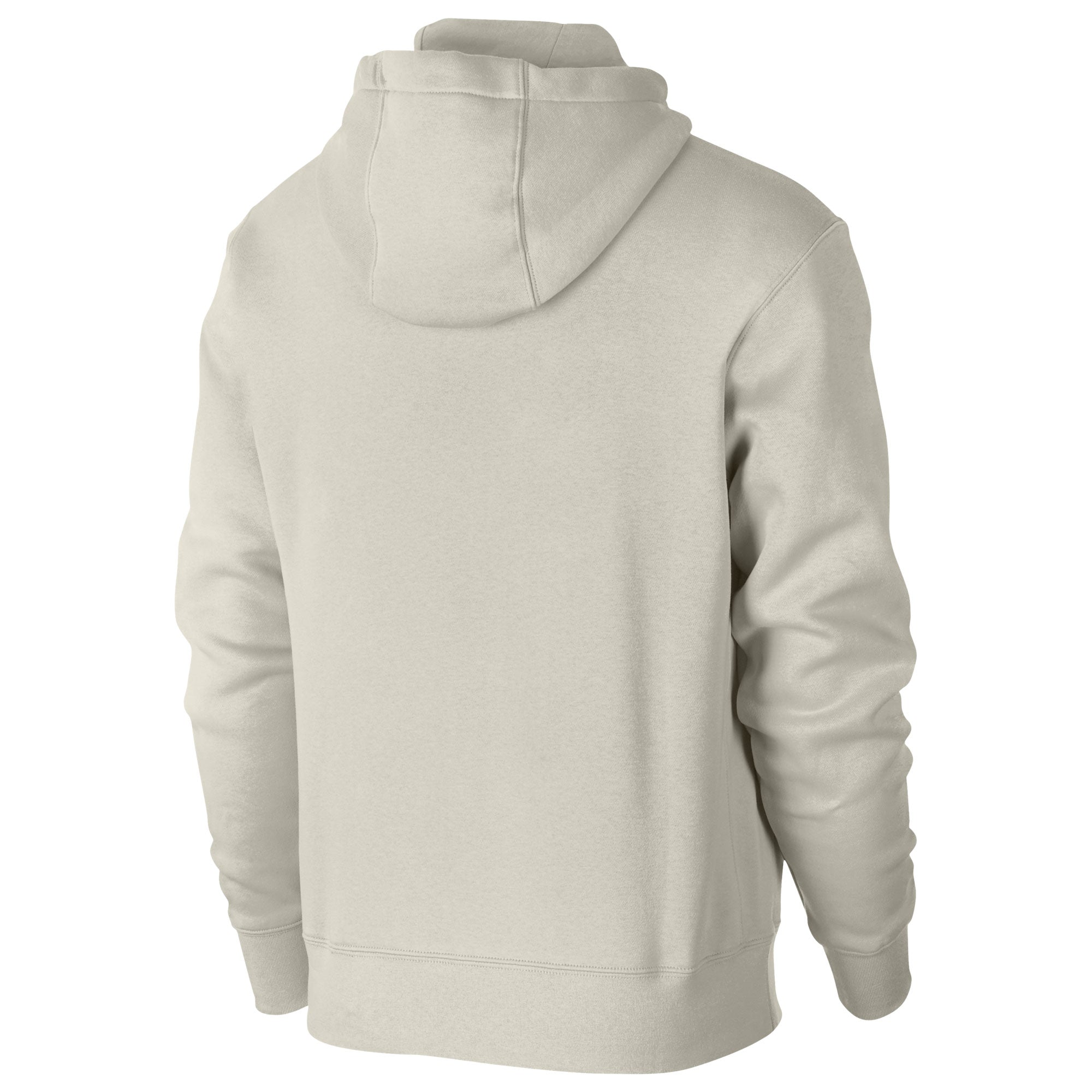 Nike Men's Sportswear Club Fleece Pullover Hoodie Light Bone/White - Image 2