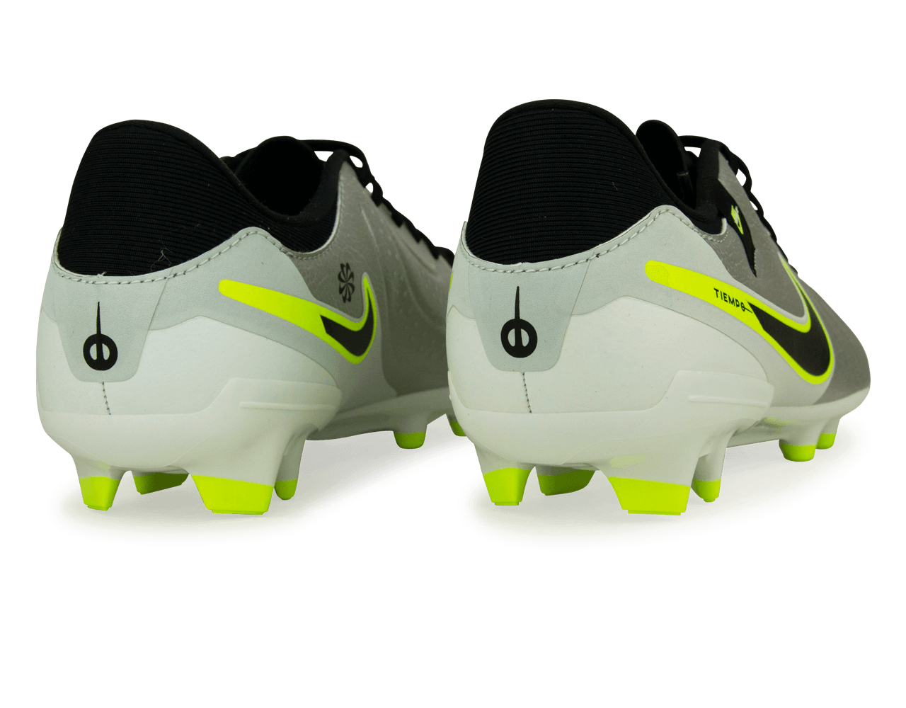 Nike Men's Tiempo Legend 10 Academy FG/MG Silver/Black/Volt - Image 4