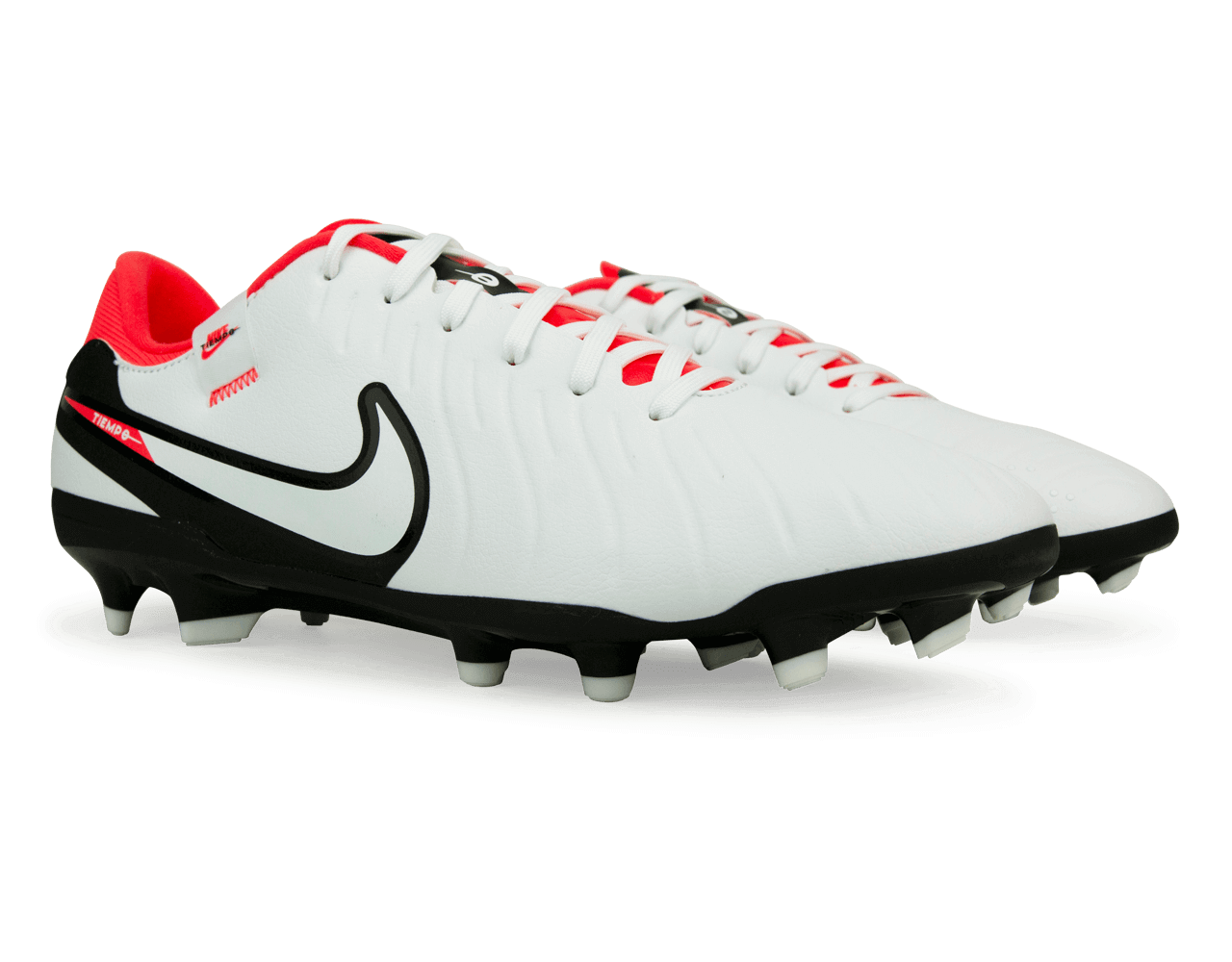 Nike Men's Tiempo Legend 10 Academy FG/MG White/Red - Image 4