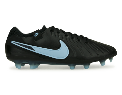 Nike Men's Tiempo Legend 10 Elite FG Black/Ice Blue