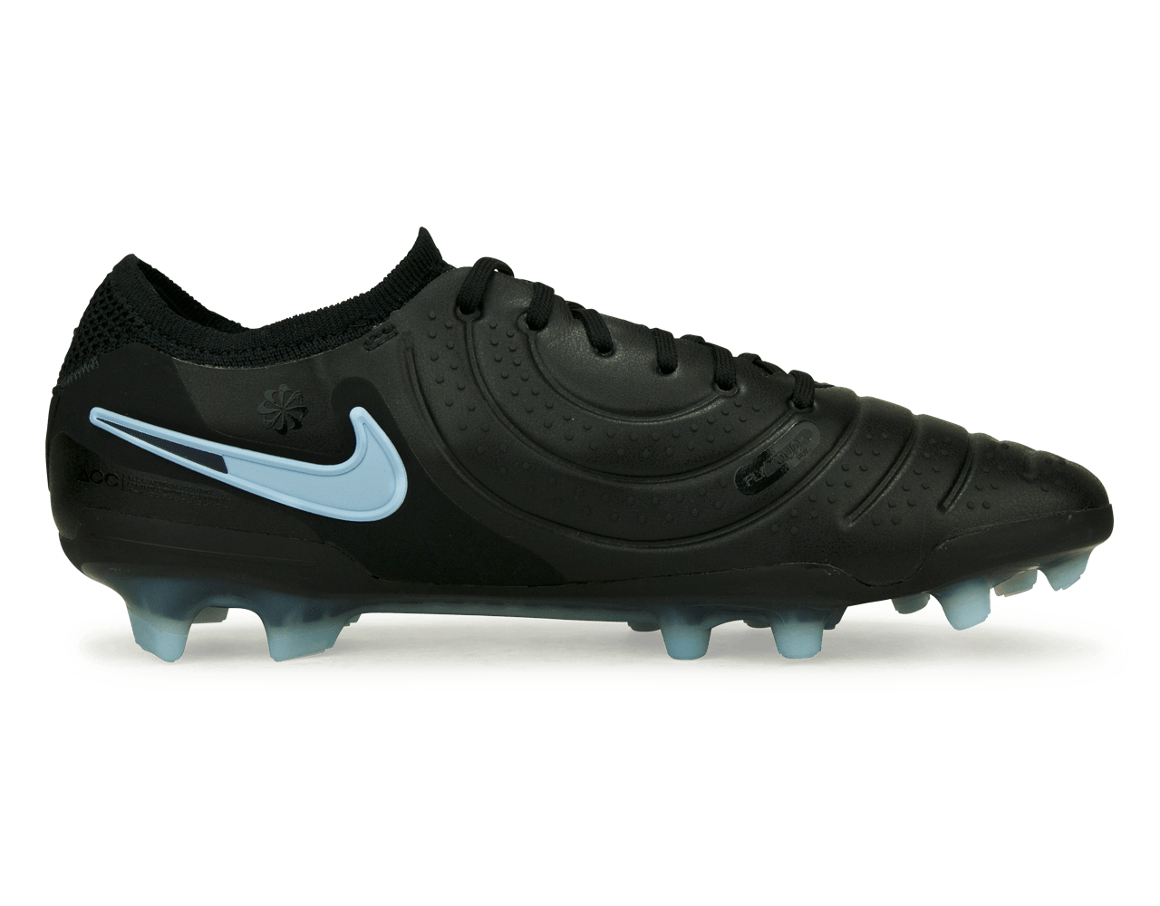 Nike Men's Tiempo Legend 10 Elite FG Black/Ice Blue - Image 2