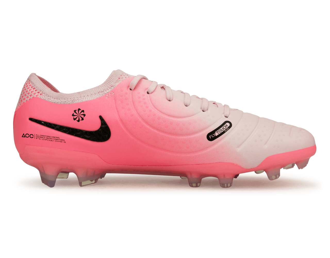 Nike Men's Tiempo Legend 10 Elite FG Pink Foam/Black - Image 2