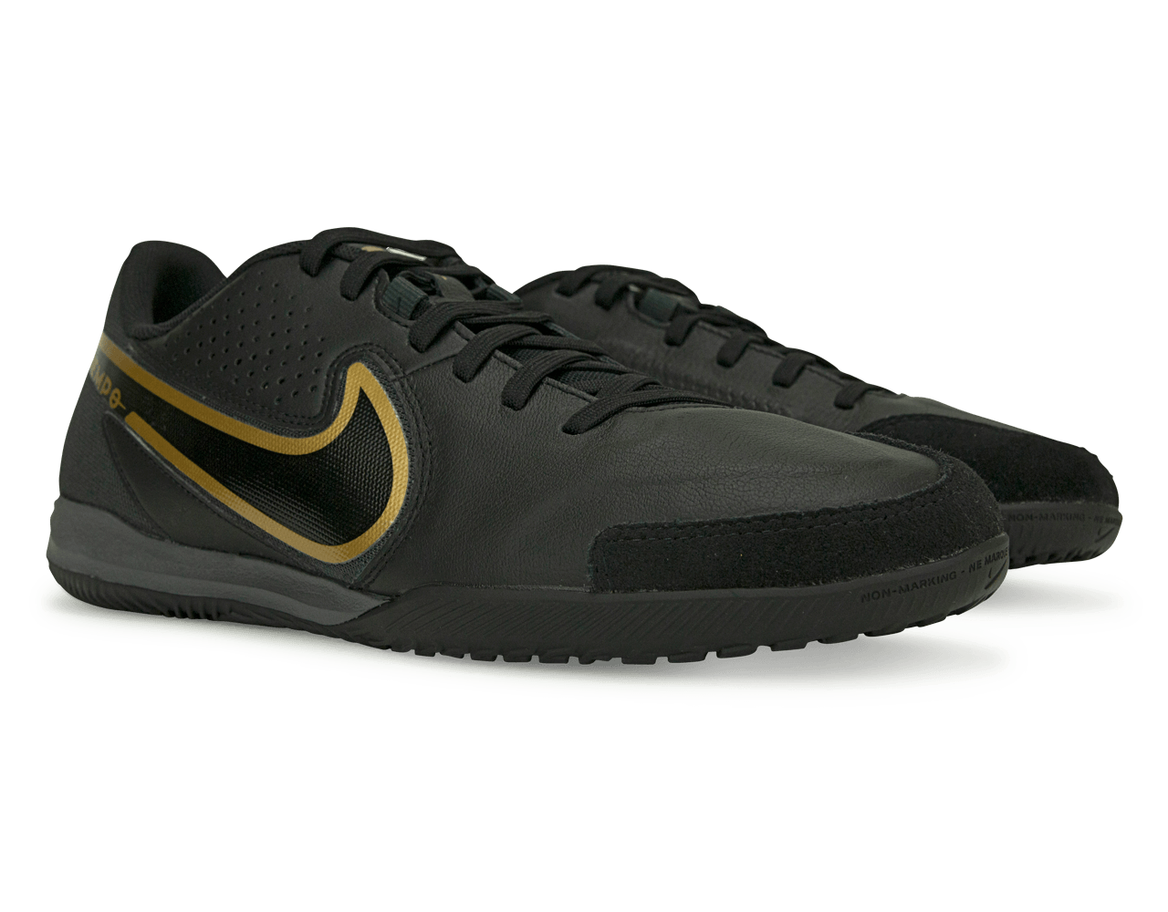 Nike Men's Tiempo Legend 9 Academy IC Black/Gold - Image 4