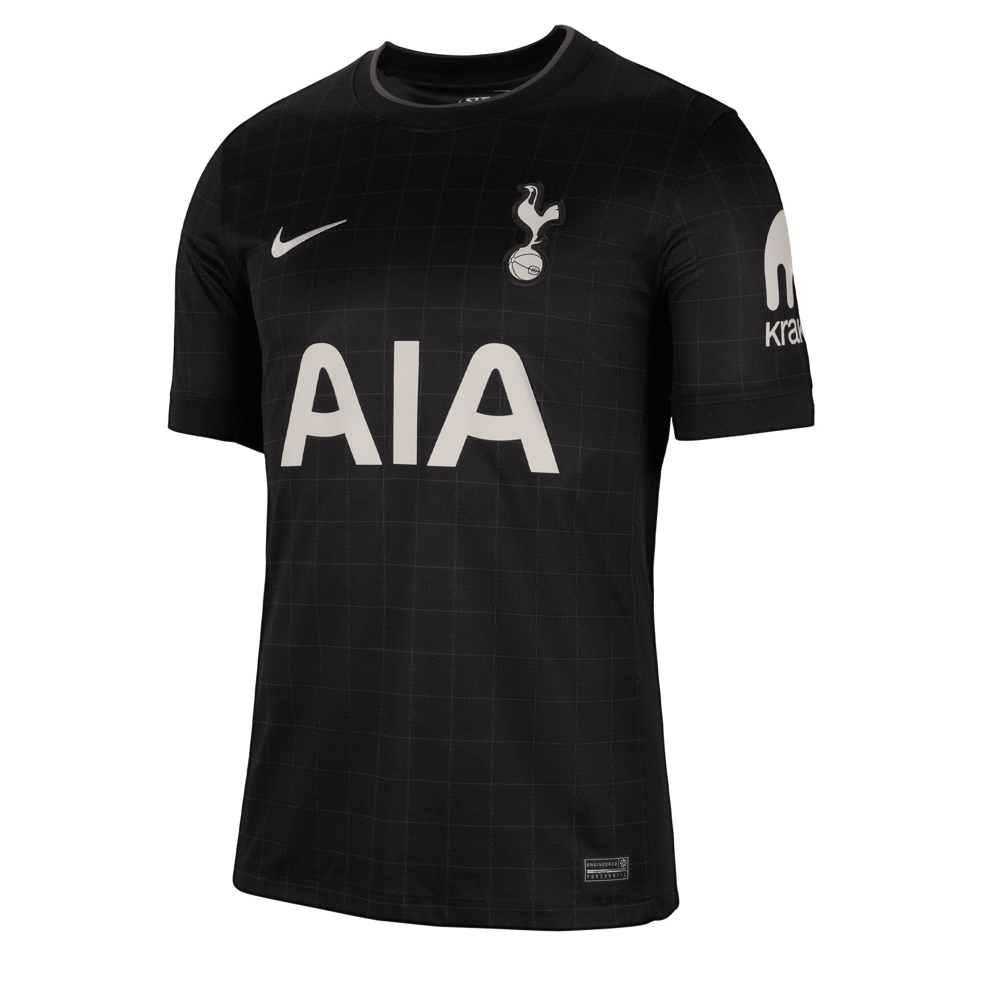 Nike Men's Tottenham Hotspur 2025/26 Away Jersey Black