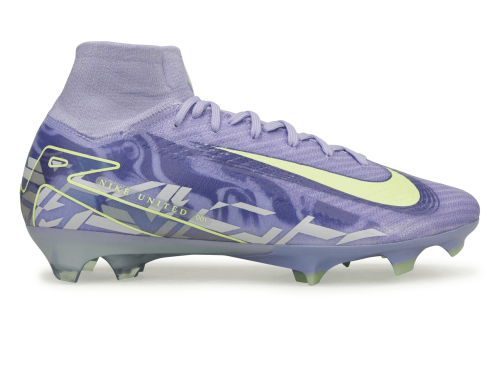 Nike Men's United Mercurial Superfly 10 Elite FG Purple Agate/Barely Volt