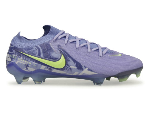 Nike Men's United Phantom GX II Elite FG Purple Agate/Barely Volt