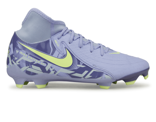 Nike Men's United Phantom Luna II Academy FG/MG Purple Agate/Barely Volt