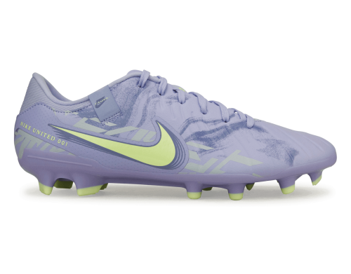 Nike Men's United Tiempo Legend 10 Academy FG/MG Purple Agate/Barley Volt