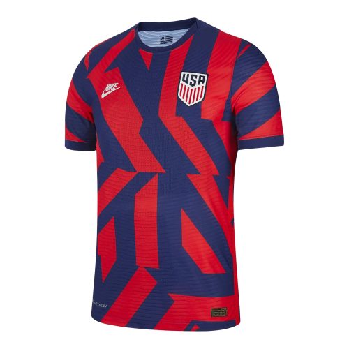 Nike Men's USA 2021/22 Dri-FIT ADV Away Match Jersey Blue/Red