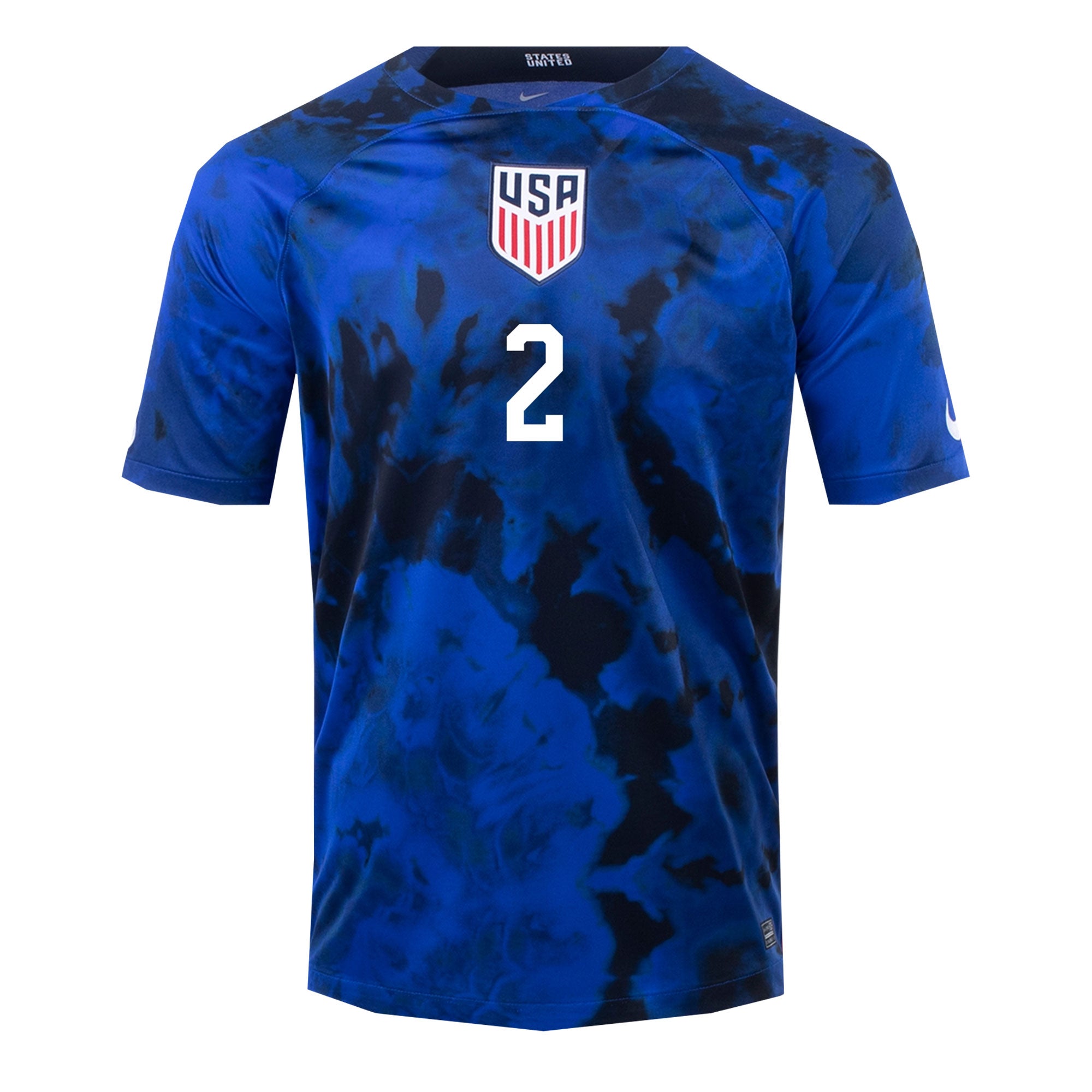 Nike Men's USA 2022/23 Away Jersey w/ Dest #2 Printing - Image 2