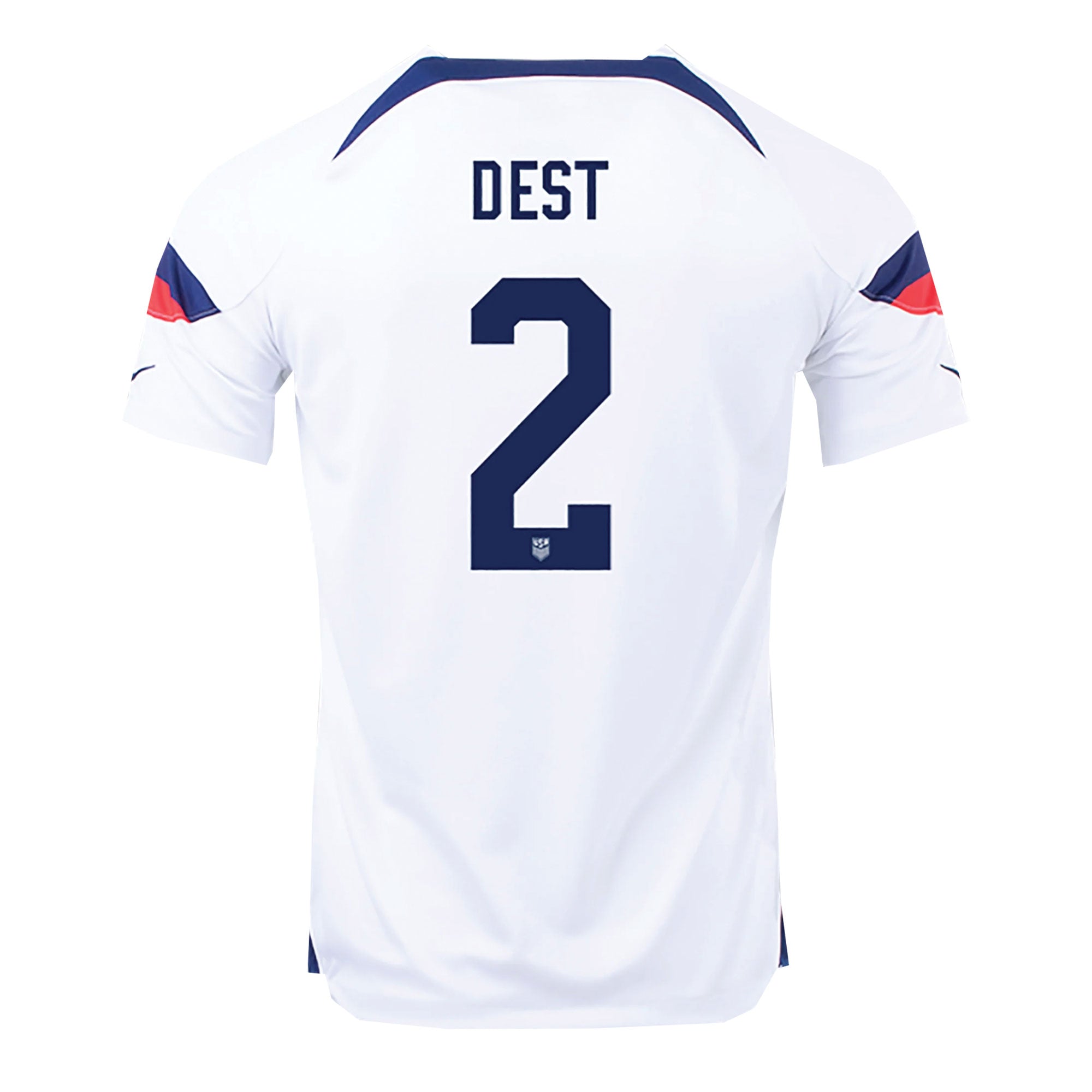 Nike Men's USA 2022/23 Home Jersey w/ Dest #2 Printing - Image 3