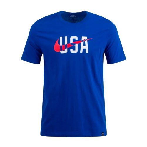 Nike Men's USA Swoosh T-Shirt Bright Blue