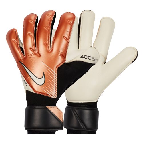Nike Men's Vapor Grip 3 Goalkeeper Gloves Metallic Copper/White