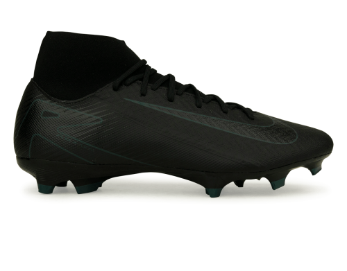 Nike Men's Zoom Mercurial Superfly 10 Academy FG/MG Black/Deep Jungle