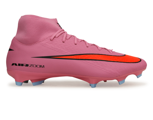 Nike Men's Zoom Mercurial Superfly 10 Academy FG/MG Magic Flamingo/Black